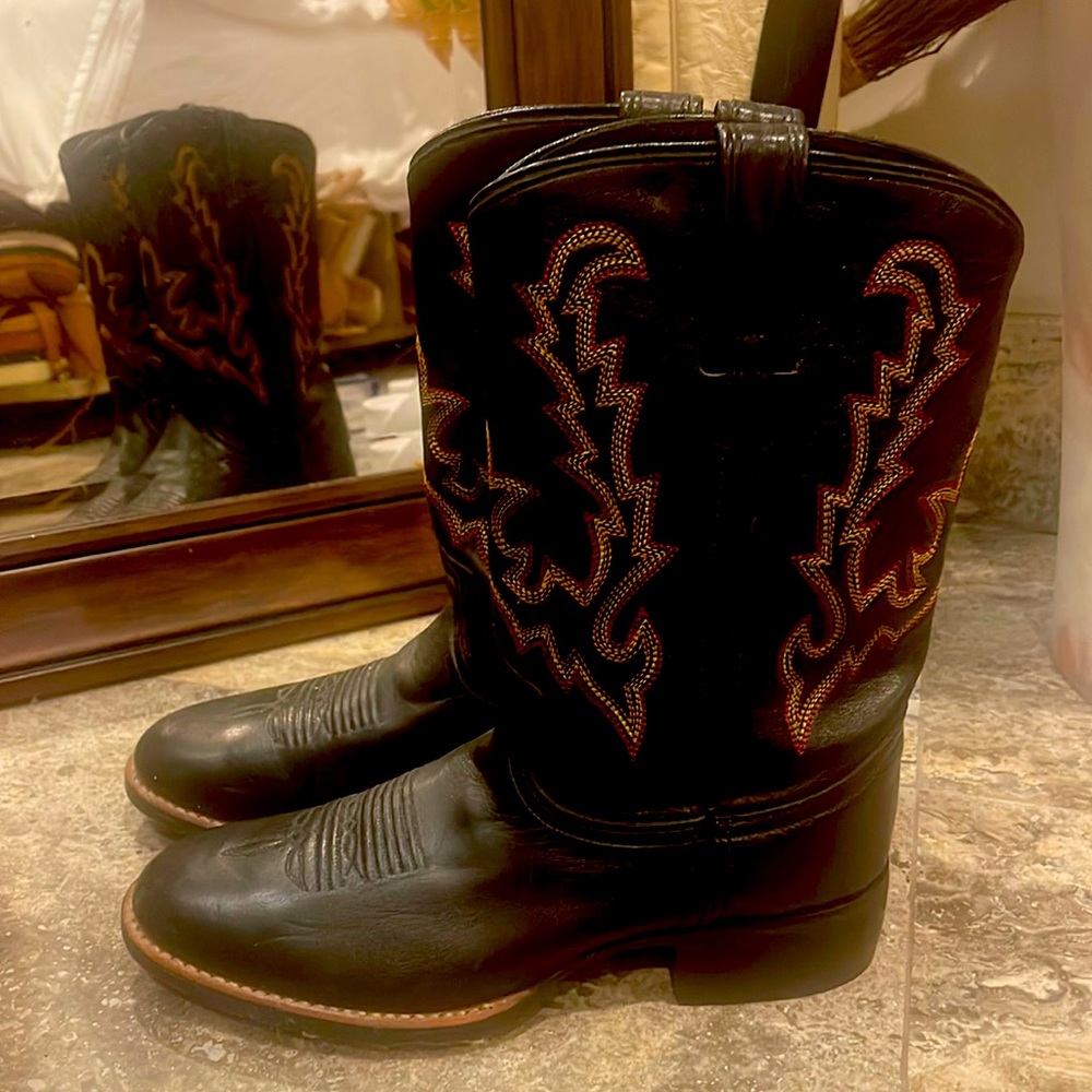 LIKE NEW Double H cowgirl boots